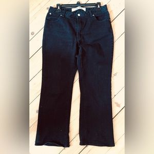 GAP Boot cut black jeans